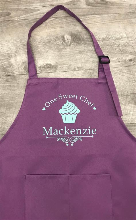 Personalized Kids Apron Custom Kids Apron Aprons For Kids Etsy In