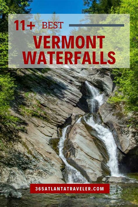11 Vermont Waterfalls And Swimming Holes A Helpful Map
