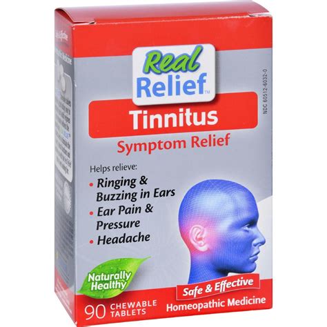 Homeolab Usa Tinnitus Symptom Relief 90 Tablets Tinnitus Cure