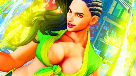 Street Fighter 5 New Character Laura Gameplay Trailer Youtube