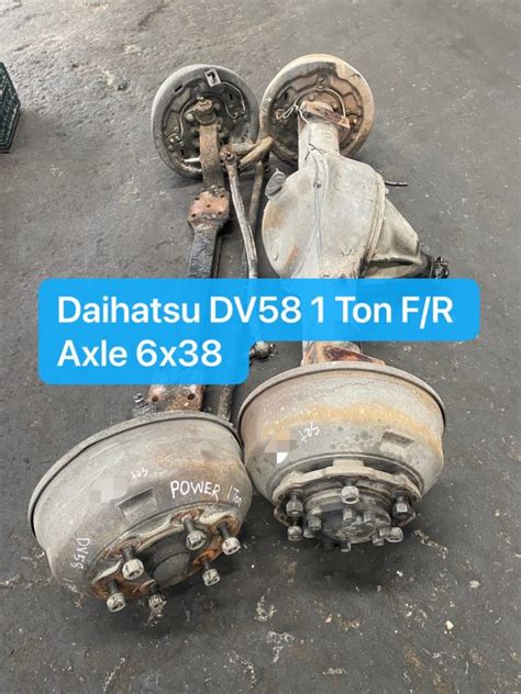 Daihatsu Delta Dv Ton Front Rear Axle Lorry Used Spare Parts