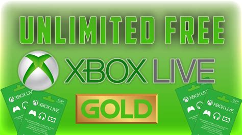 How To Get Free Unlimited Xbox Live Gold Membership