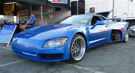 This Insane Creation Is A Mid Engined C5 Corvette With Two Supercharged