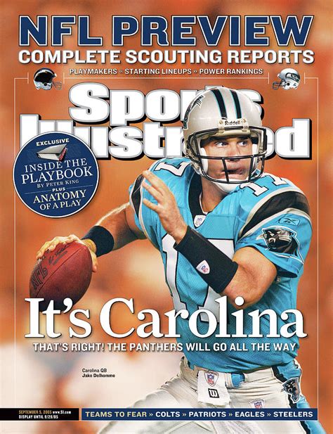 2005 Nfl Football Preview Issue Sports Illustrated Cover By Sports