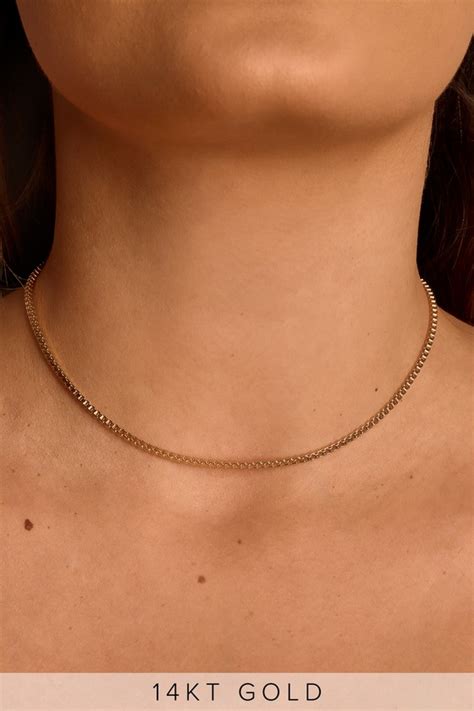 Brook And York Emma 14kt Gold Choker Necklace Chain Necklace Lulus