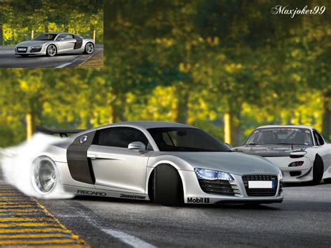 R8 Drifting By Maxjoker99 We Are Petrolheads