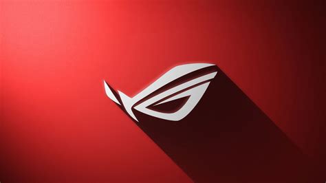 Asus Rog Red Logo 4k Wallpaper