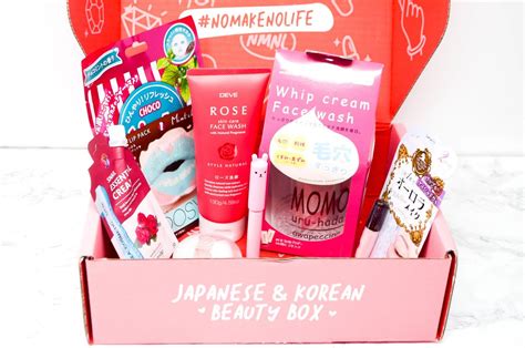 Nomakenolife Review August 2019 A Monthly Subscription Box Filled With Japanese And Korean