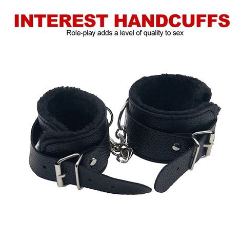 black 10 pcs under bed bondage kit restraints love cuff bracelets set for couples toys bondage