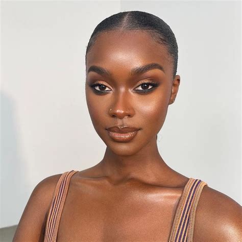 Makeup For Black Skin Black Women Makeup Nude Makeup Beauty Makeup