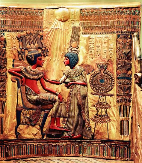 The Golden Throne Of Tutankhamun