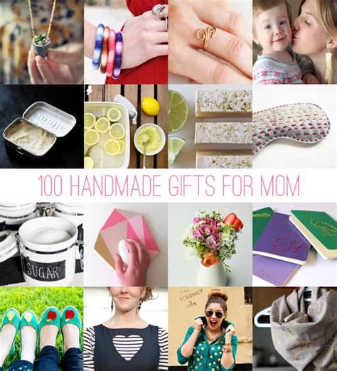 Birthday gift ideas for mom handmade. 100 Handmade Gifts for Mom | Hello Glow