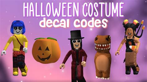 Bloxburg Outfit Codes Halloween