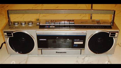 Vintage Panasonic RX F2 Ambience Boombox Stereo Cassette Player YouTube