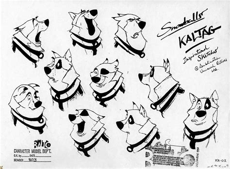 Living Lines Library Balto Characters Model Sheets Character Design Character
