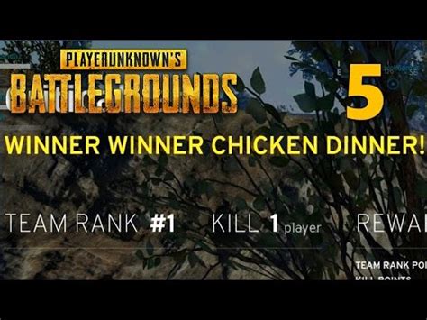 Winner Winner Chicken Dinner Playerunknown S Battleground