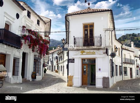 Old Spanish Village Stock Photo Alamy