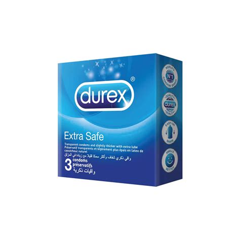 Durex Extra Safe Condom 3 Pcs Shajgoj