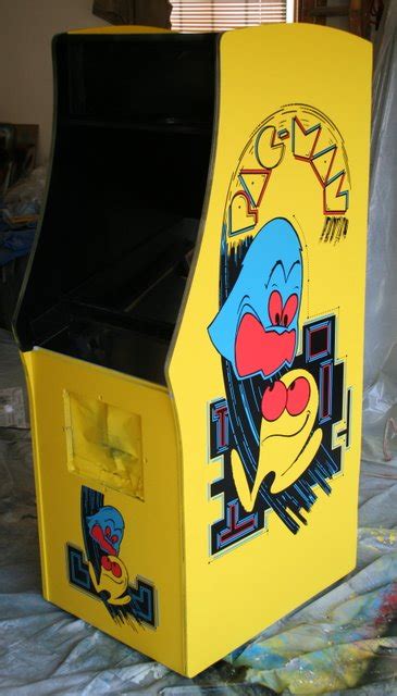 Stencil Pac Man Arcade Game Photo Tutorial Rotheblog Arcade Game Blog