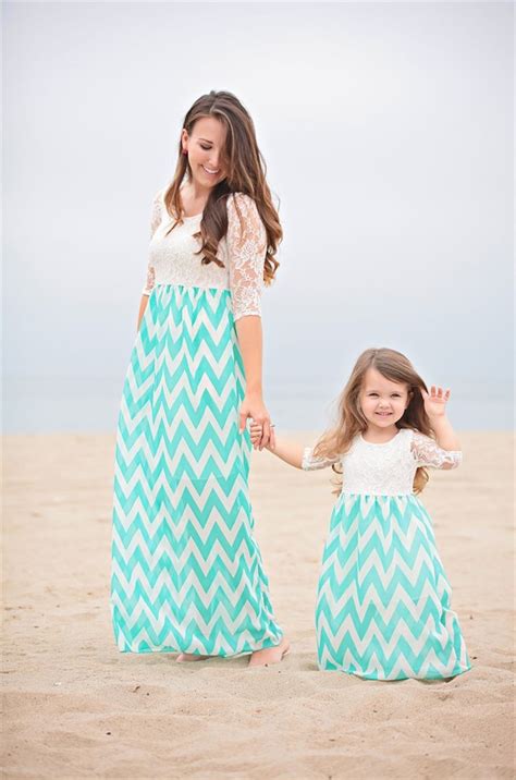 Coastal Maxi Dress 34 Sleeves This Site Has Matching Dresses For Moms And Daughters Or