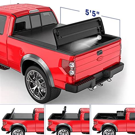 Reviews For Mostplus Quad Fold Soft Truck Bed Tonneau Cover On Top