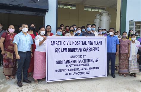 Psa Oxygen Plant Launched In Two Gh Districts The Shillong Times
