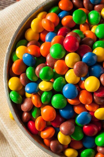 Premium Photo Rainbow Colorful Candy Coated Chocolate