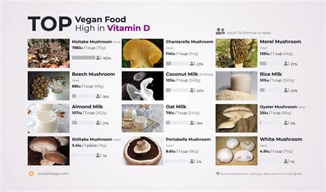 Top Vegan Food High In Vitamin D