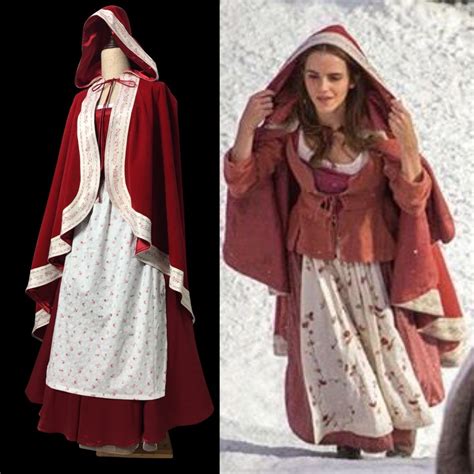P117 Live action 2017 Belle Beauty and the beast cape ...