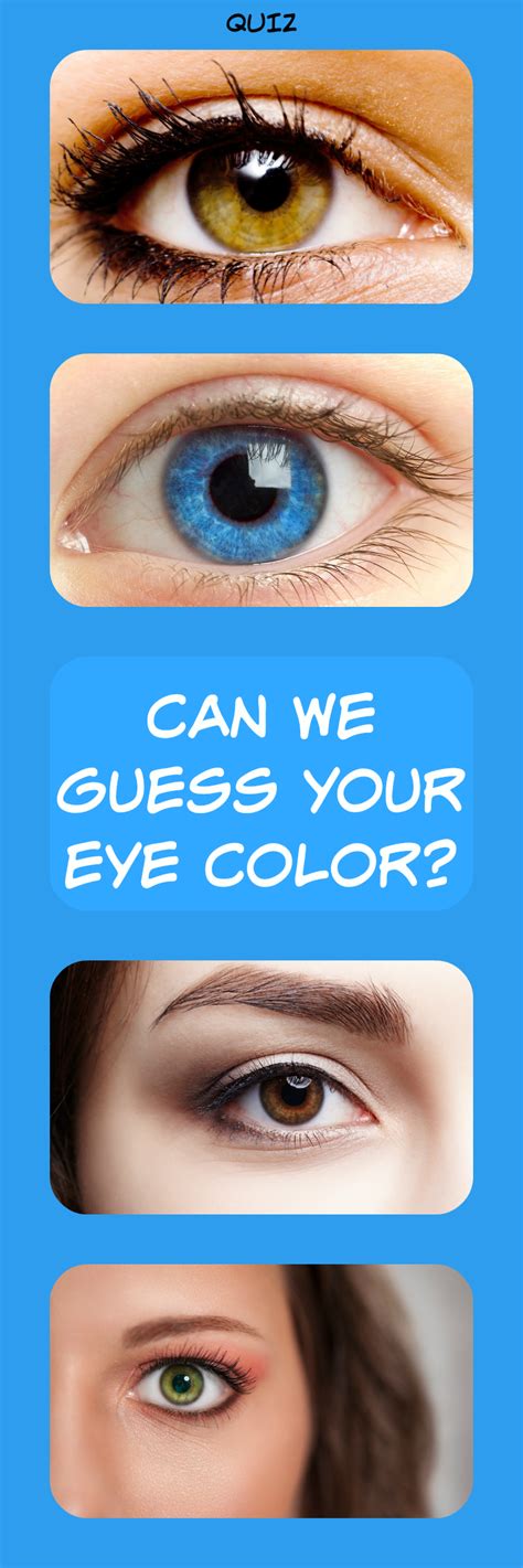 Can We Guess Your Eye Color Augenfarbe Tolle Augen Hautpflege