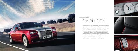 2016 Rolls Royce Model Range Brochure