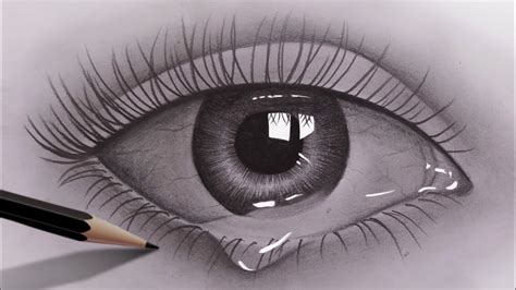 How To Draw Realistic Eyes For Beginners With Pencil Pencil Sketch Video Easy To Draw YouTube