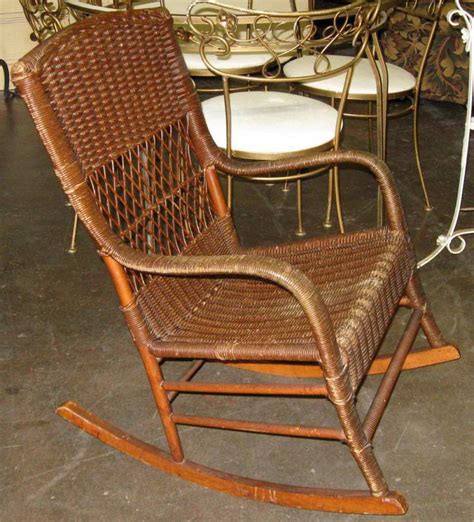 Buy wicker chairs and get the best deals at the lowest prices on ebay! WICKER ROCKING CHAIR Auctions Online | Proxibid | Wicker ...