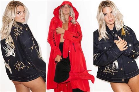 louisa johnson flashes her bum in sexy new photoshoot as she debuts fashion collection the