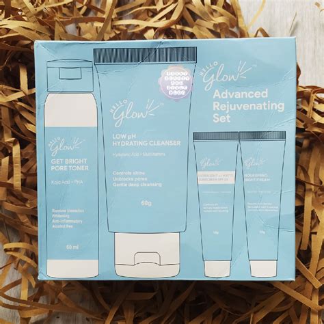 Review Hello Glow Advanced Rejuvenating Set Hello Glow Ars Price