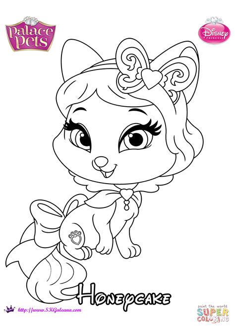 Lychee coloring page princess palace pets. Honeycake Princess coloring page | Free Printable Coloring ...