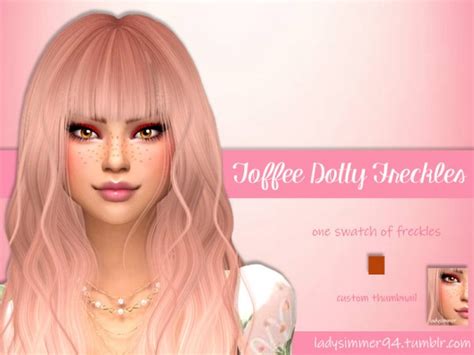 The Sims Resource Toffee Dotty Freckles By Ladysimmer94 Sims 4 Downloads