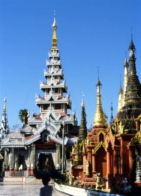 Bpbs Artpouring In Old Burma Rangoons Shwedagon Pagoda