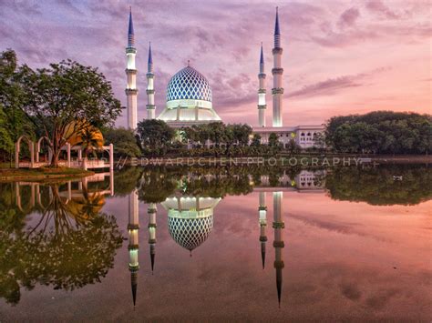 Mosque pictures hd download free images on unsplash. Edward Chen: Sunrise at Masjid Sultan Salahudin Abdul Aziz ...