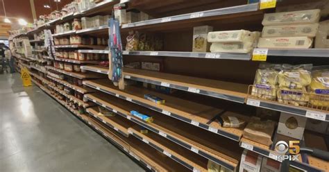 Bay Area Grocery Stores Struggle To Keep Shelves Full Amid Supply
