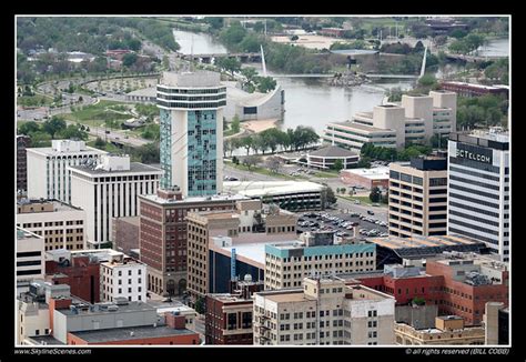 Aerial Of Downtown Wichita Flickr Photo Sharing