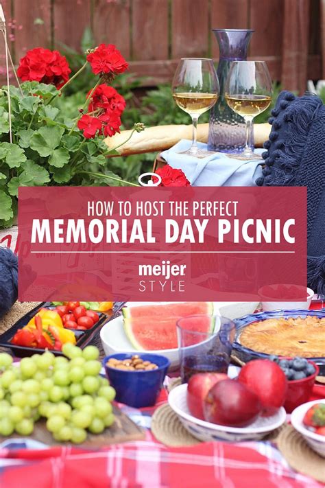 How To Host The Perfect Memorial Day Picnic Memorial Day Perfect