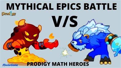 Prodigy Mythical Epics Battle Arcturion V S Mp Youtube