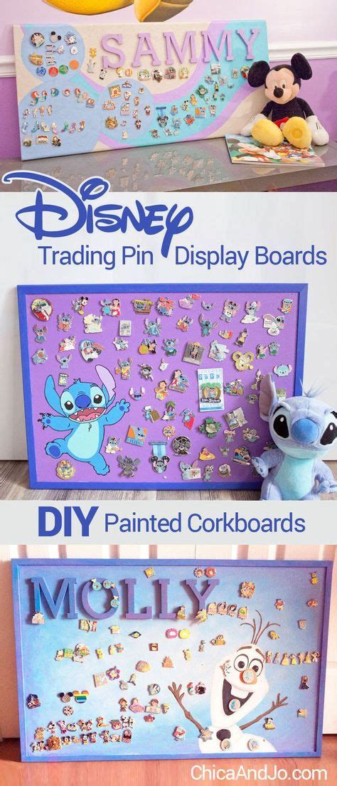 Disney Pin Trading Collection Display Board Ideas Chica And Jo
