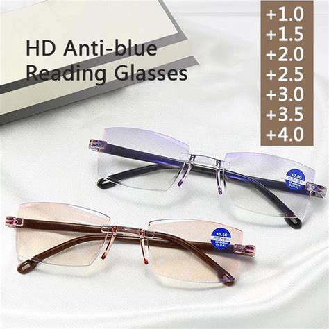 cheap reading glasses portable presbyopic glasses magnifier vision unisex eyewear prescription