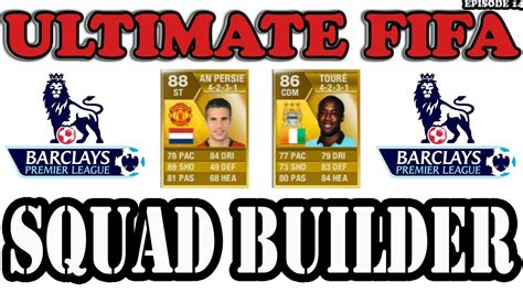 Fifa 13 Ultimate Team Squad Builder Ultimate Fifa Episode 14
