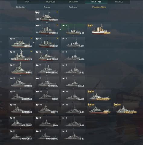 Battleship Kaiser In F2p Game World Of Warships Review Tips Infos