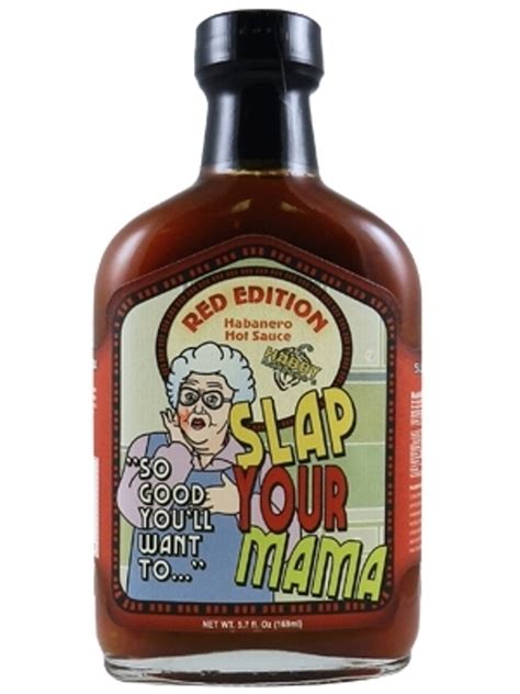 Slap Your Mama Red Edition Hot Sauce