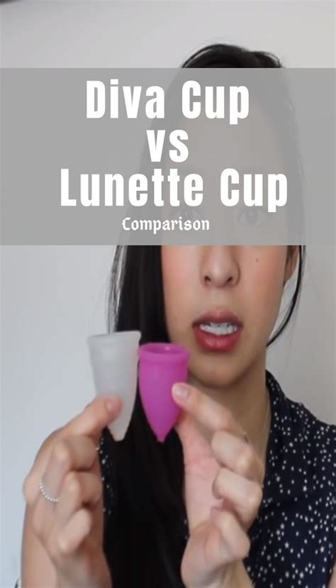 Diva Cup Vs Lunette Cup Comparison Which Cup Is Right For You