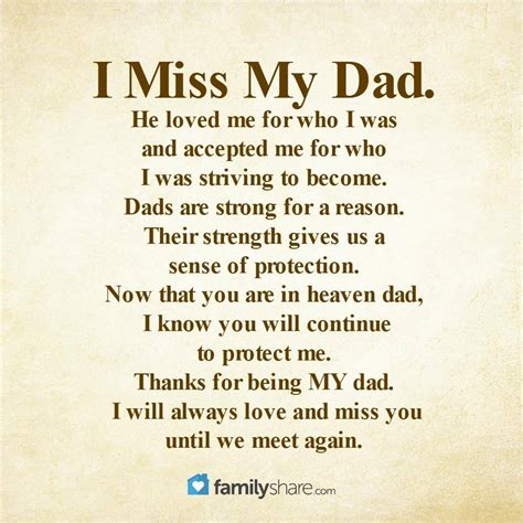 Missing Daddy In Heaven
